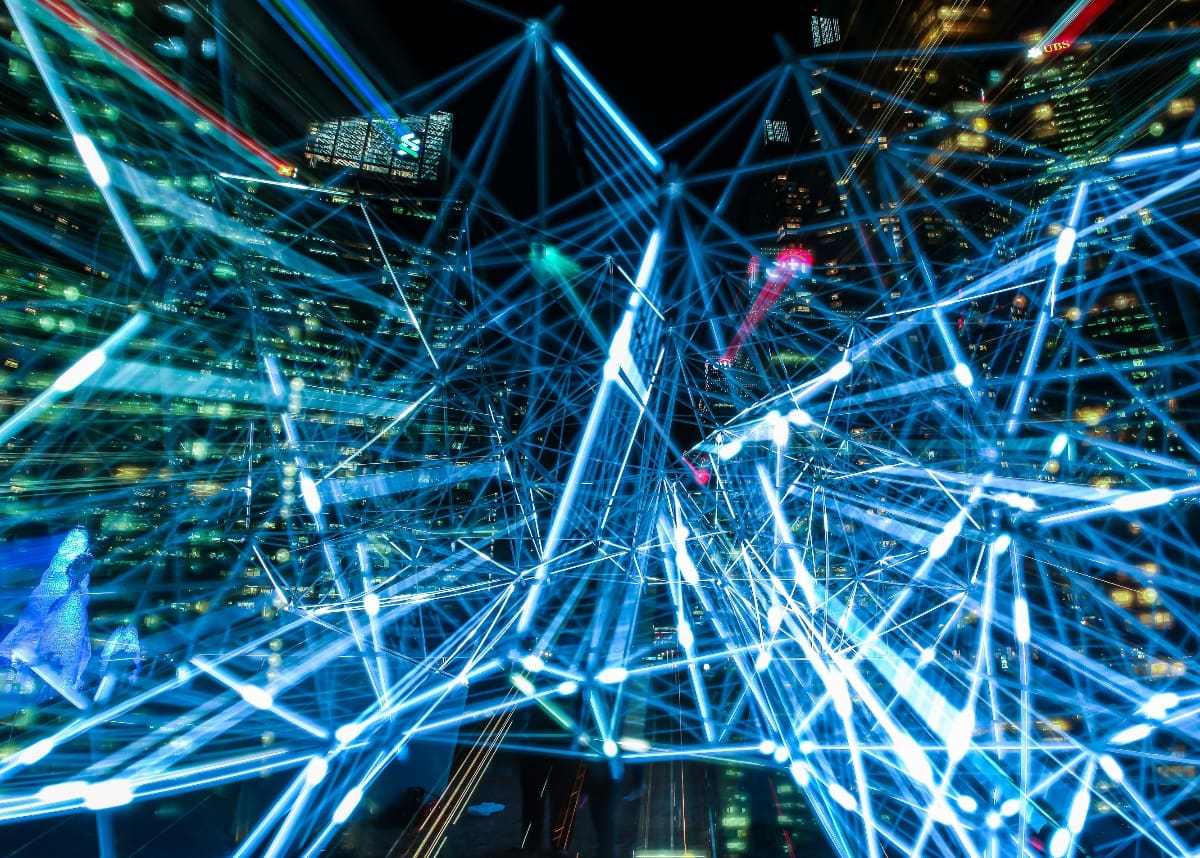 Graphic representation of a network