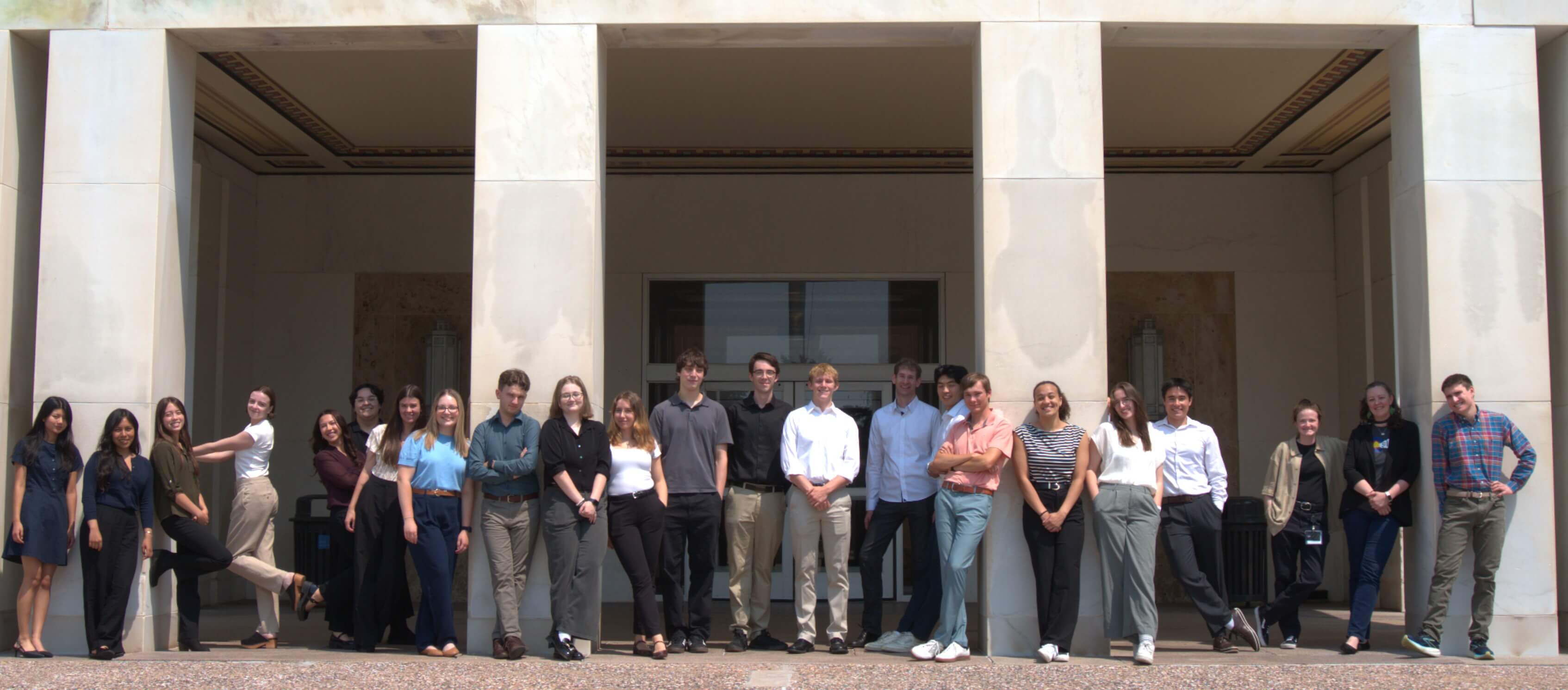 A group of students from the CoSIBS 2025 cohort