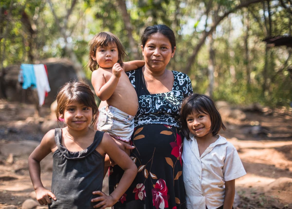 Guatemalan family photo