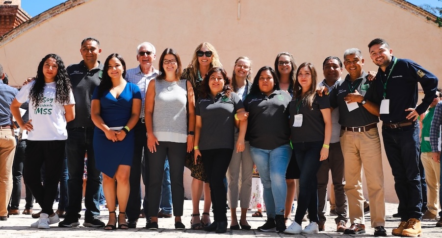 photo of team members and members