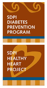 Logo for the Special Diabetes Program for Indians Diabetes Prevention Program and Healthy Heart Project