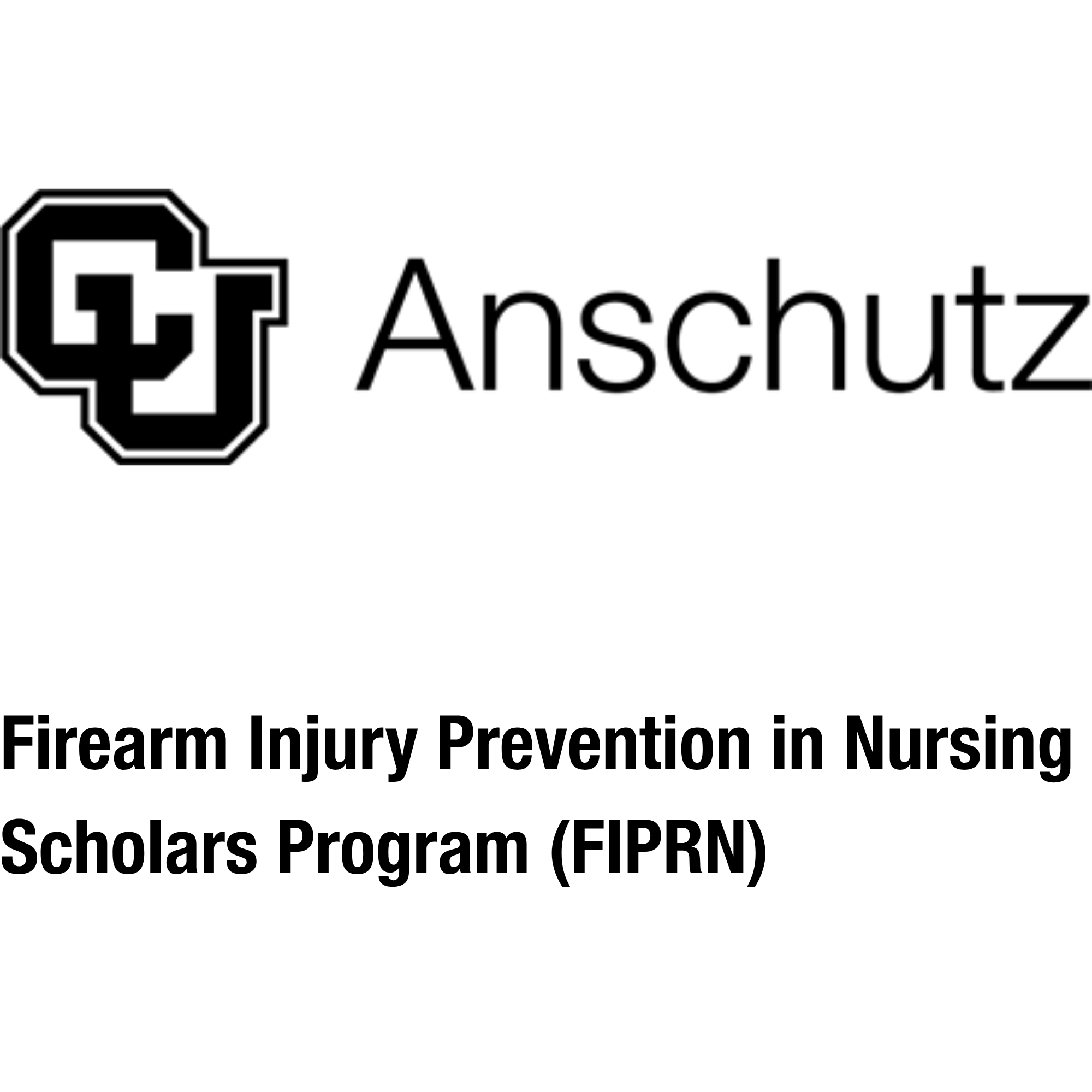 CU Anschutz and FIPRN logos