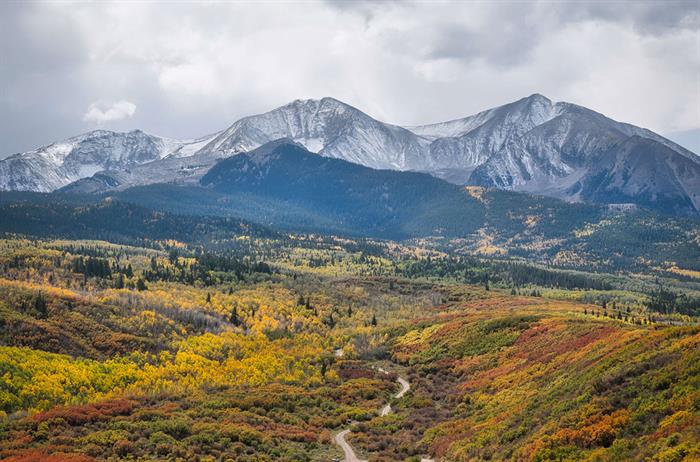 Colorado mountain landscape