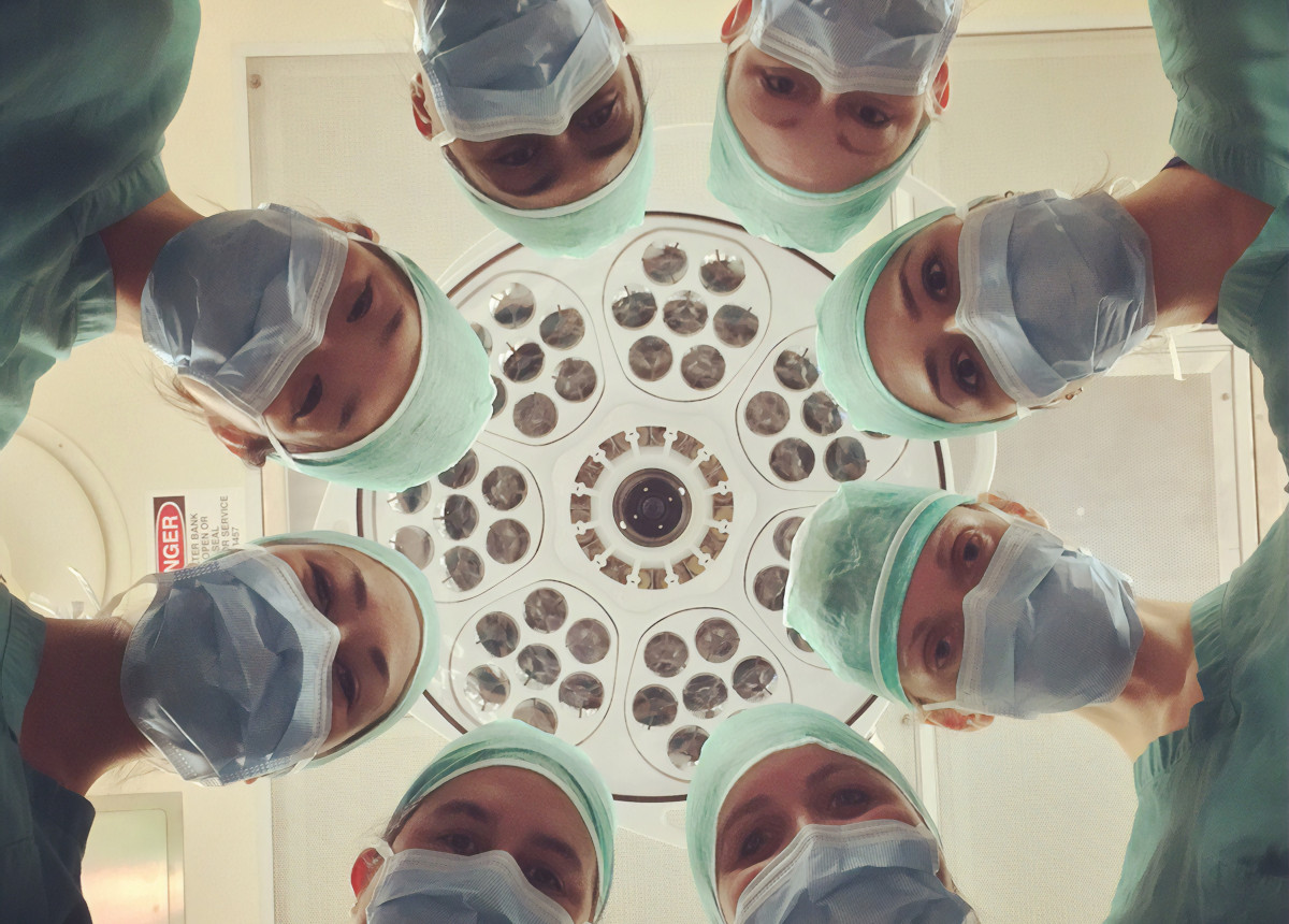 doctors in a circle