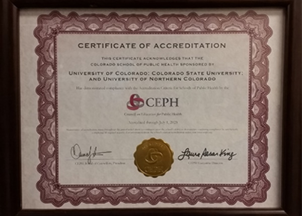 Accredation Certificate