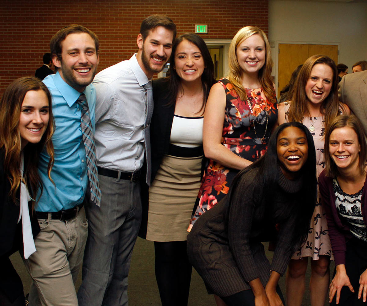 Group of ColoradoSPH students smiling