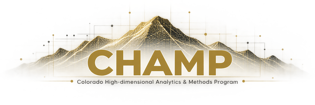 CHAMP: Colorado's High-Dimensional Analytics and Methods Program