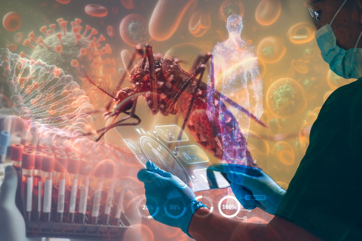 researchers engage in drug trials to combat viruses, blood-borne pathogens, and mosquito-borne diseases