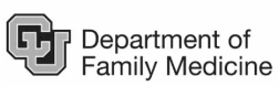Department of Family Medicine logo